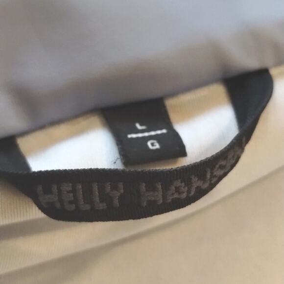 Helly Hansen Cornflower Hide-a-Hood Full Zip Pocketed Rain Jacket L - Picture 3 of 16